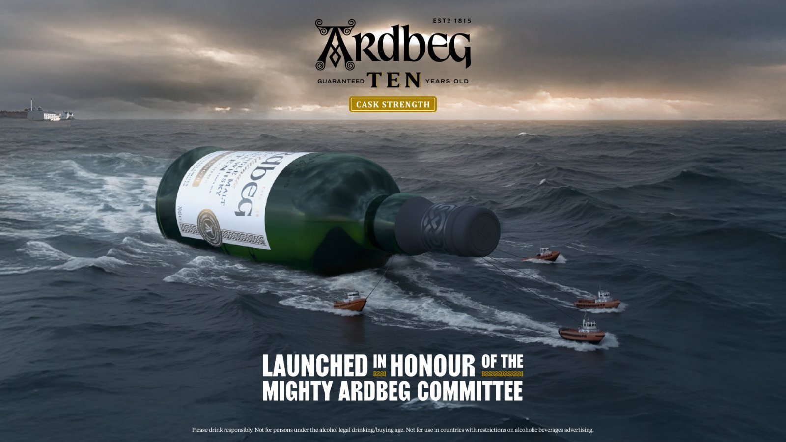 アードベッグ史上最高度数の61.7%、ファン待望の樽出し原酒「カスク